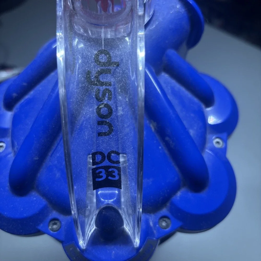 Dyson DC33 Canister Cyclone Handle Dust Bin Assembly Blue OEM Vacuum Part